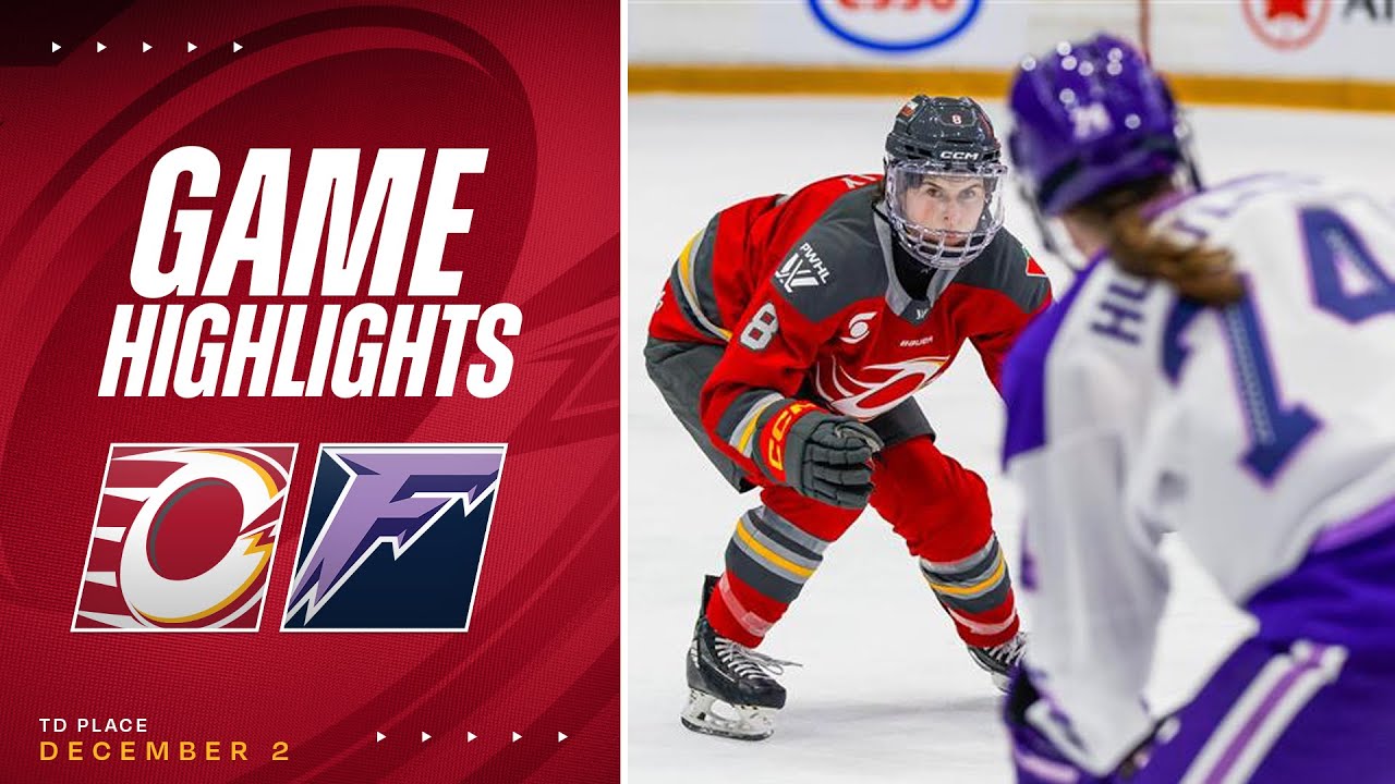 PWHL Highlights | Minnesota Frost at Ottawa Charge | Dec 2, 2025