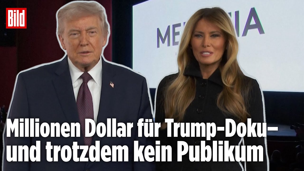 AMAZON-MILLIONEN FÜR TRUMP-DOKU – und trotzdem kein Publikum