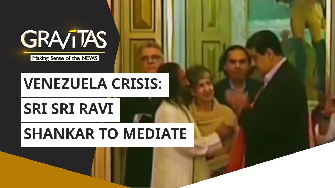 Gravitas: Venezuela crisis: Sri Sri Ravi Shankar to mediate