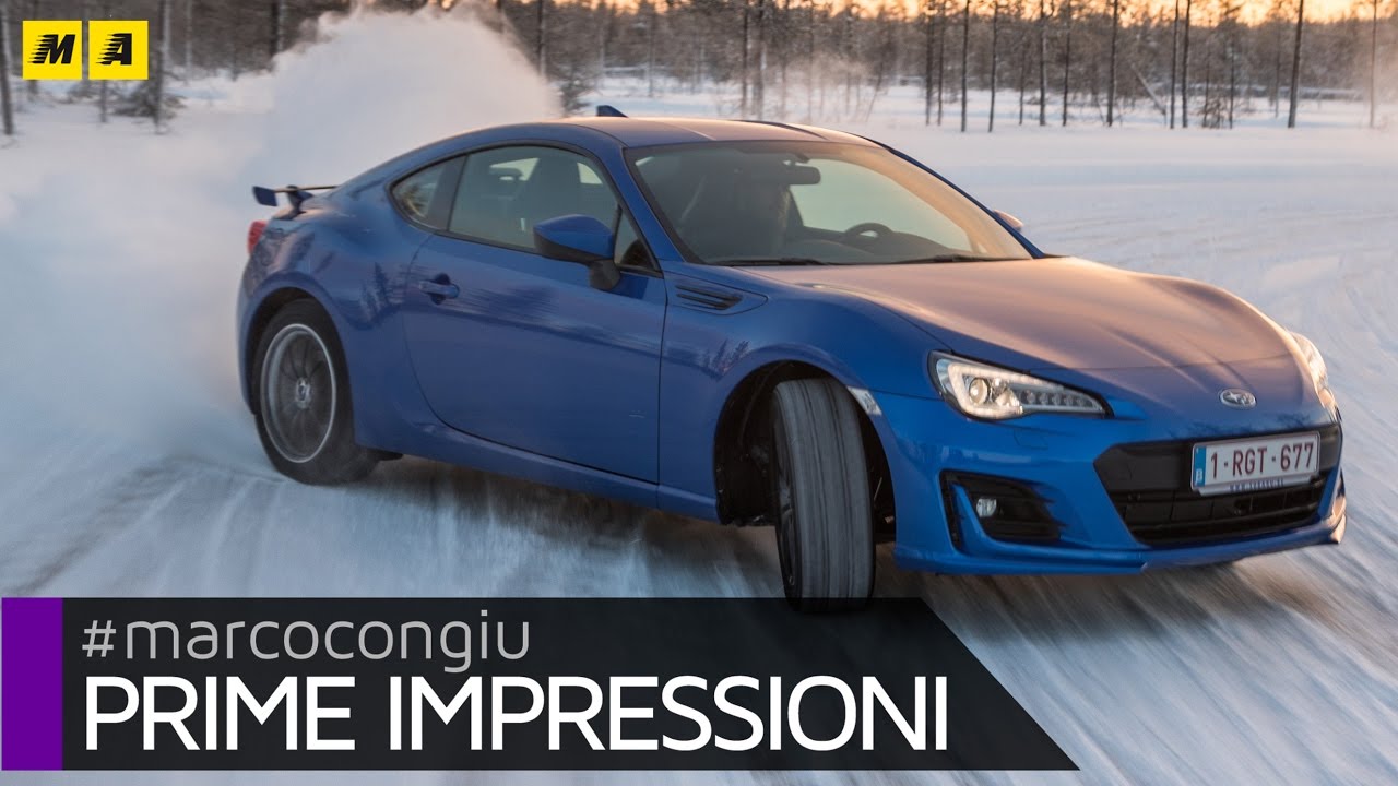 Subaru BRZ restyling MY2017: come si drifta in Lapponia! | Primo Test