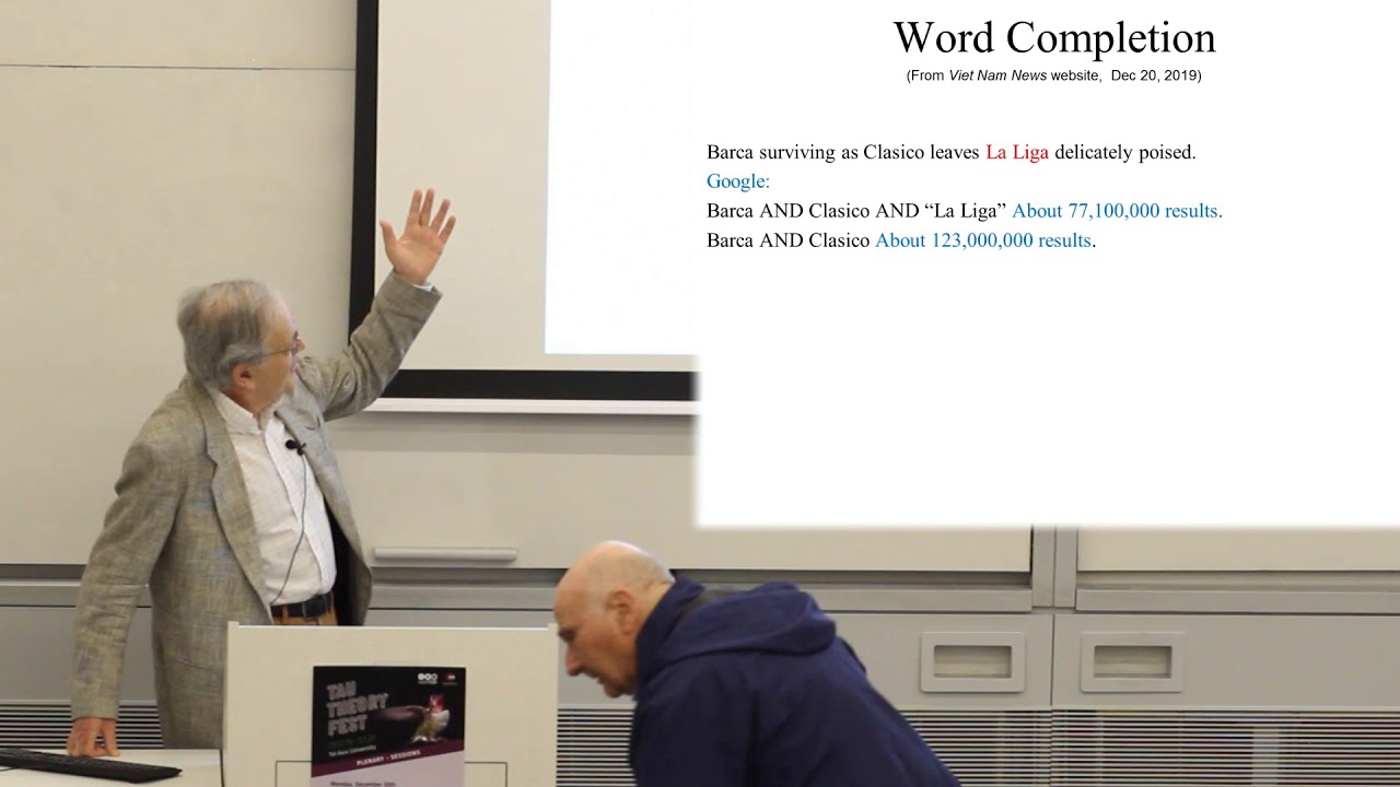 Prof. Leslie Valiant (Harvard) : What Needs to be Added to Machine Learning?