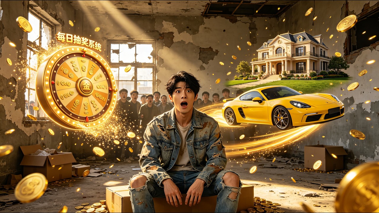 【FULL】From Lowly Office Worker to Instant Riches &ndash; Daily Lottery System Changes Everything! #drama