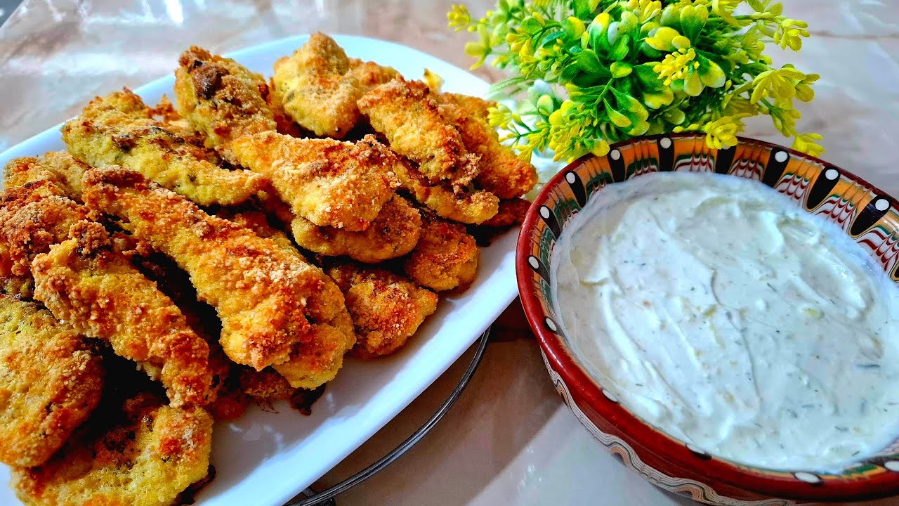 Панирани хапки БЕЗ пържене и БЕЗ брашно! Здравословно меню за целия ден 🍗🔥