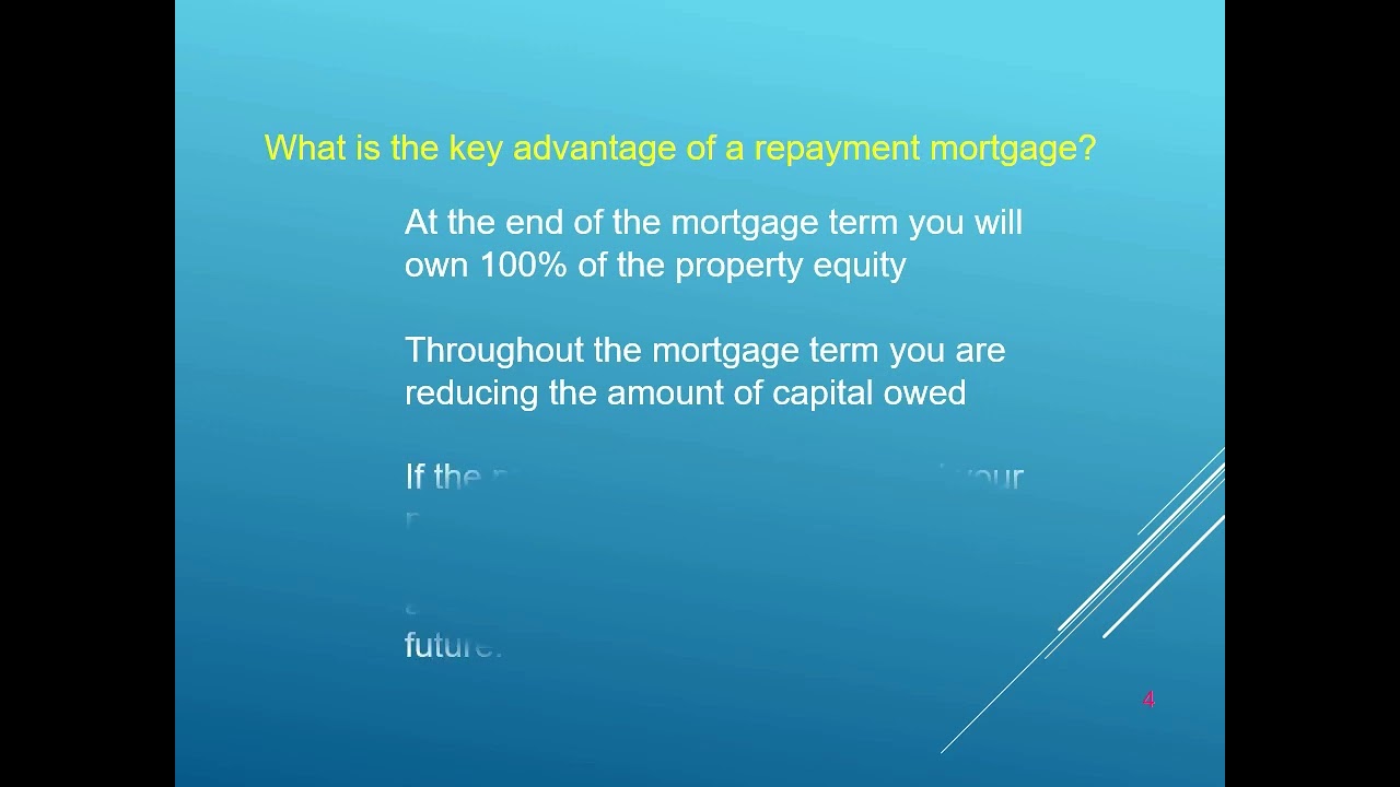 Capital Repayment Mortgage