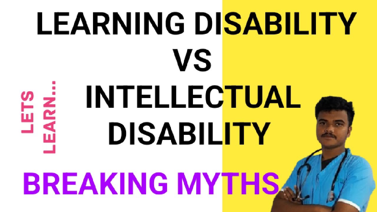 LEARNING DISABILITY VS INTELLECTUAL DISABILITY /Subtitles available | Sukumiii /  CLEVER EXPLANATION