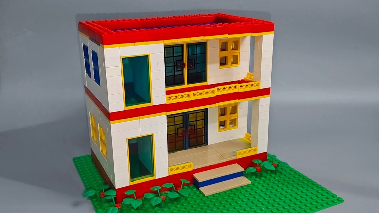 How To Build a LEGO Modern Luxurious House 🏡 MOC | Building Blocks Instructions | Diy 