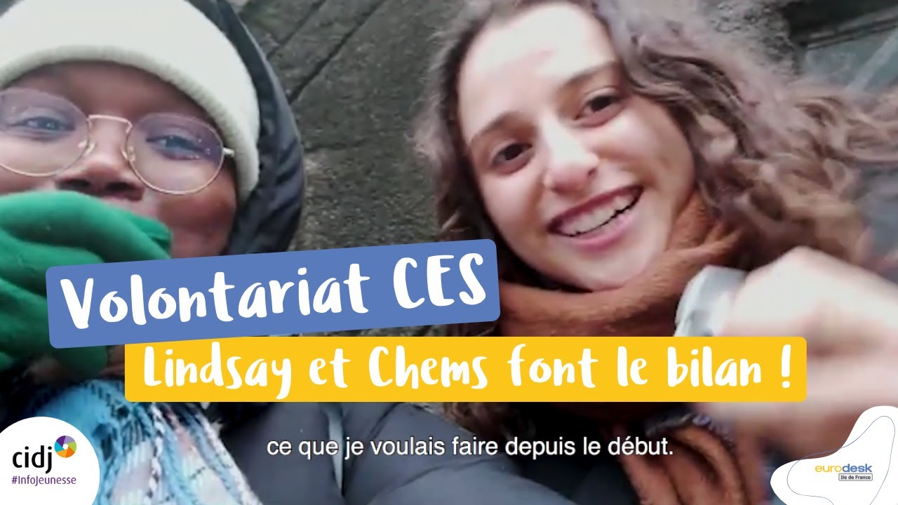 Corps Européen de Solidarité 🙌 Lindsay et Chems font le bilan de leur expérience !