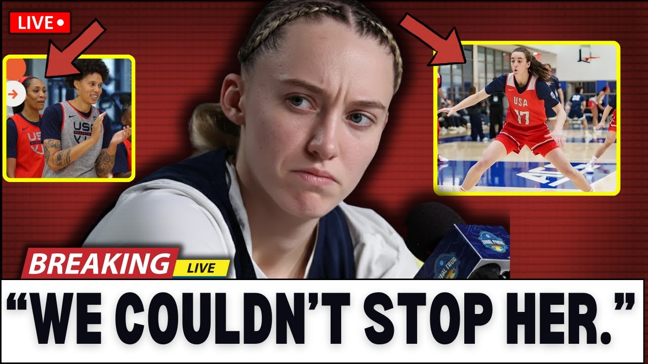 Caitlin Clark DOMINATES Team USA in Viral Practice Clip!