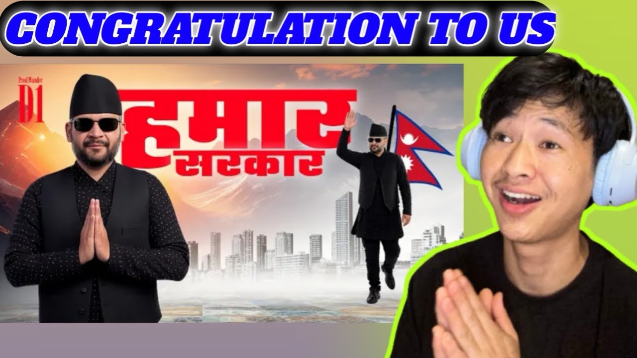 HAMAR SARKAR - D1 || Lyrical Video || Reaction Video ||