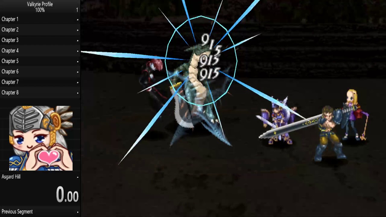 Valkyrie Profile 100% A Ending Sword&Magic route guide