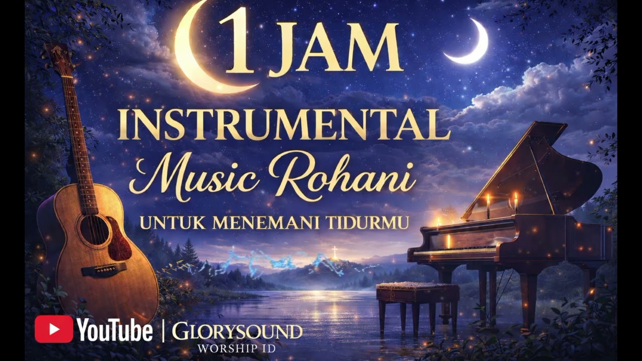 1 jam instrumental rohani untuk menemani tidurmu