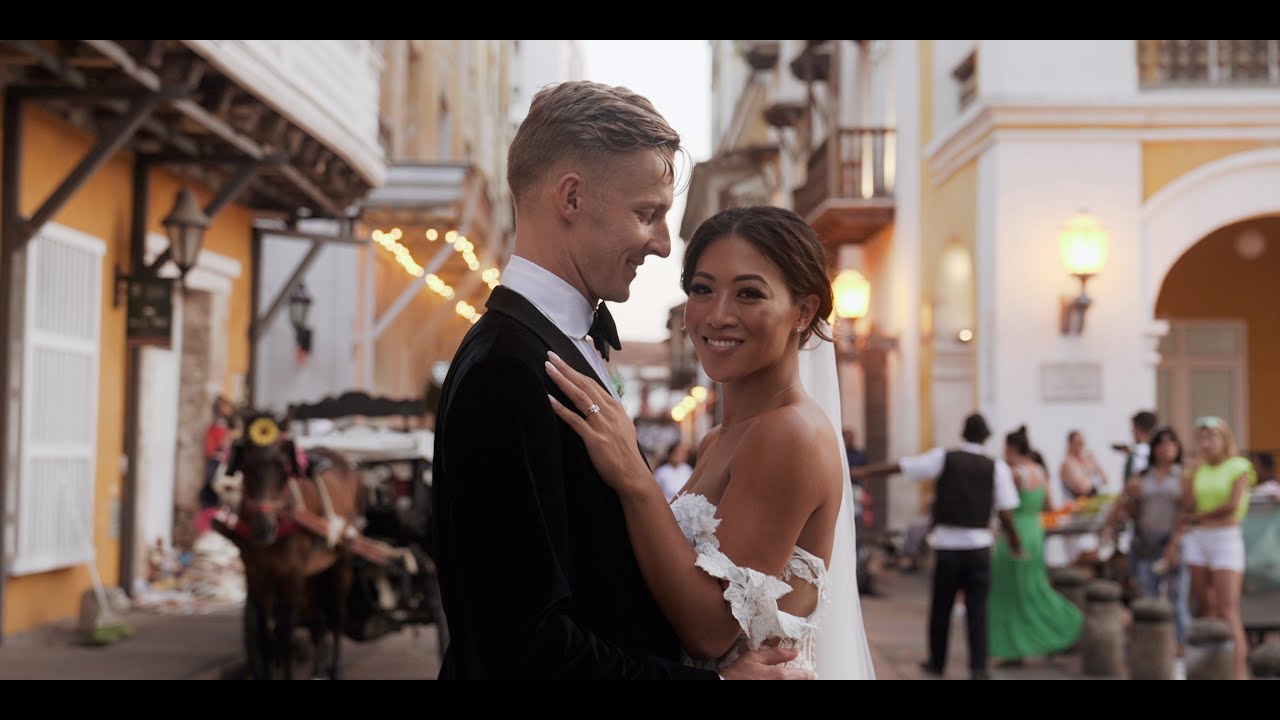 Britney & Harry | Cartagena Colombia Wedding | Casa 1537 | Teaser Video