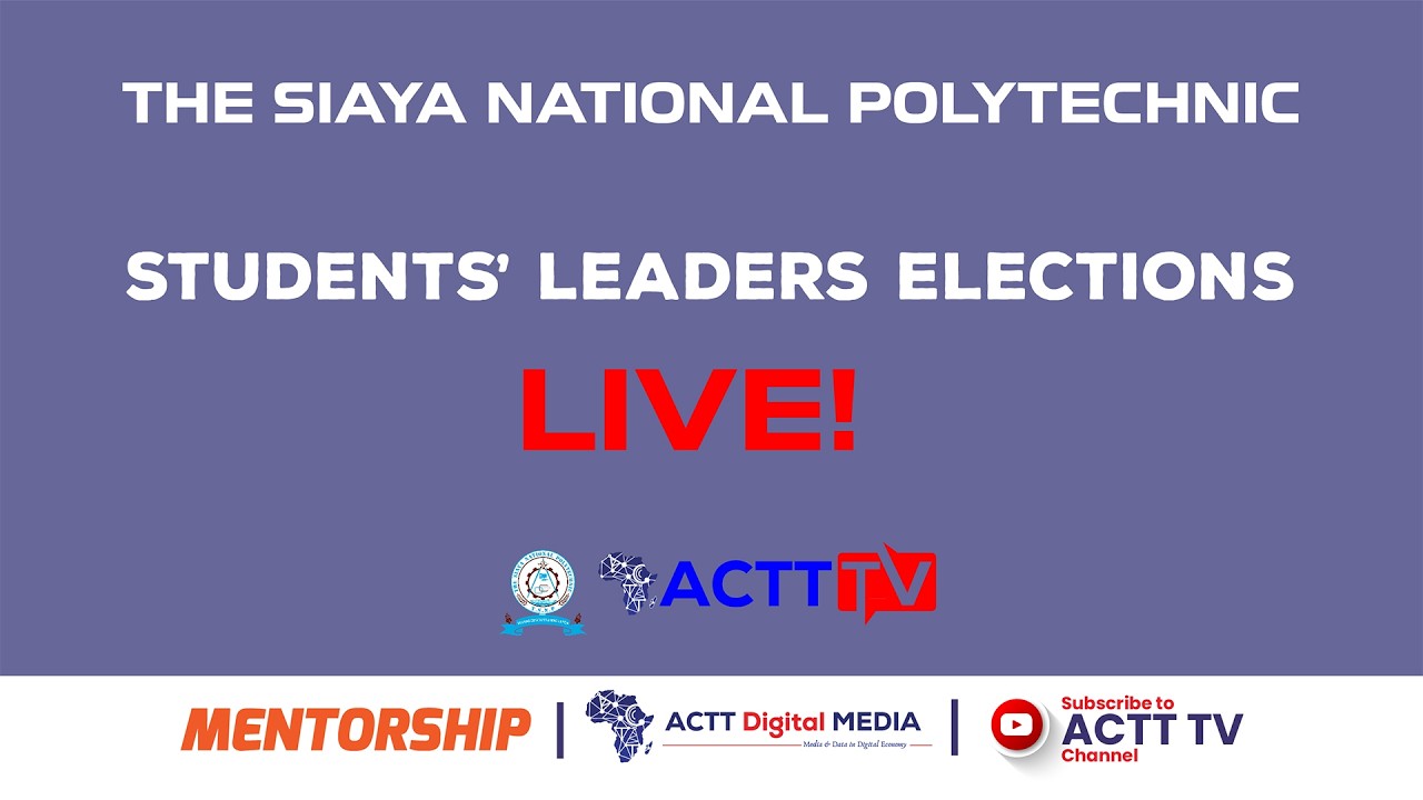THE SIAYA NATIONAL POLYTECHNIC STUDENT LEADERS' ELECTIONS