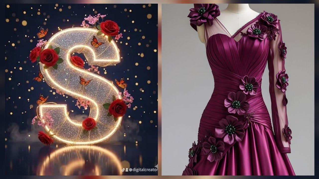 Choose your name's first letter and see your Maxi Dress 👗 #weddingmaxi #viral #trending #maxidress