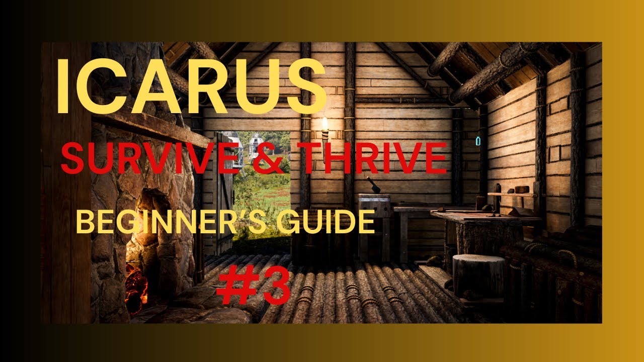 Survive and Thrive | Icarus | Beginner's guide 3| #survivalgame #gameplay #gaming
