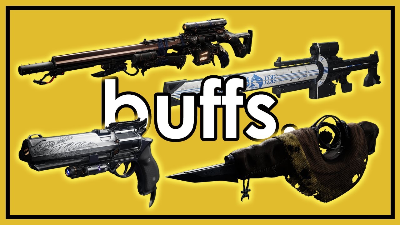 Exotic buffs galore (with an expected Rocket Pulse nerf)