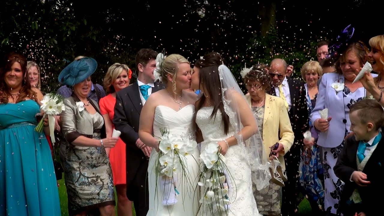 Megan and Jenna's Moxhull Hall wedding
