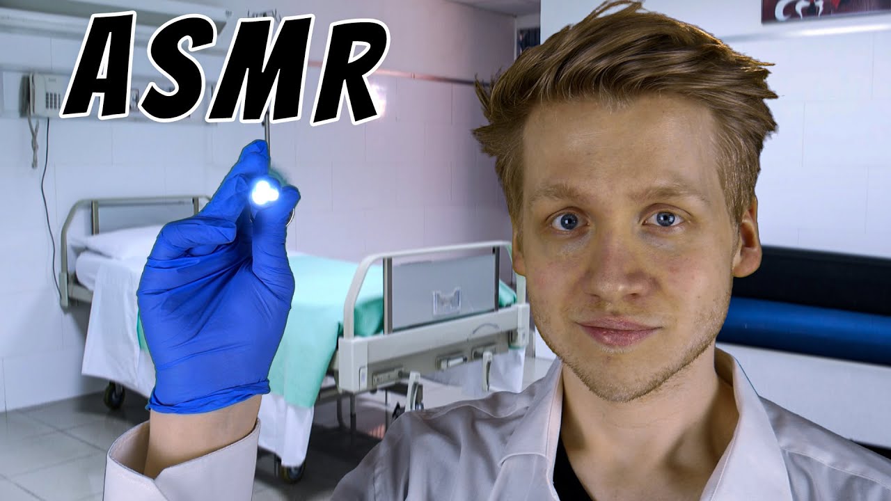 ASMR - Sanfte AUGENUNTERSUCHUNG von deinem Augenarzt! (Roleplay) auf Deutsch/German