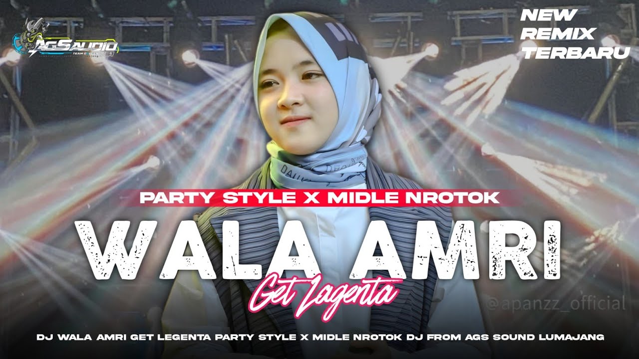 DJ SHOLAWAT WALA AMRI ( GET LEGENTA ) •PARTY STYLE MIDLE NROTOK🔥FROM AGS SOUND LUMAJANG 