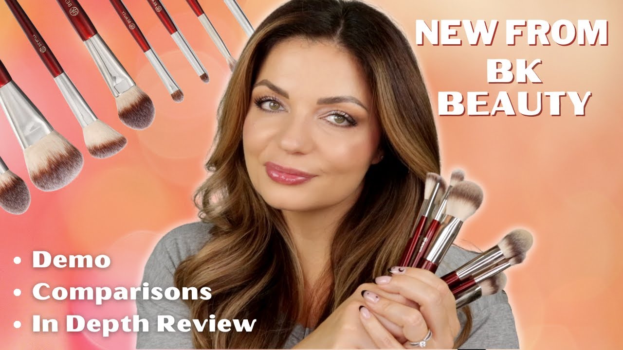 NEW BK Beauty Brushes | 9 Brush Core Extension Review, Demo and Comparions