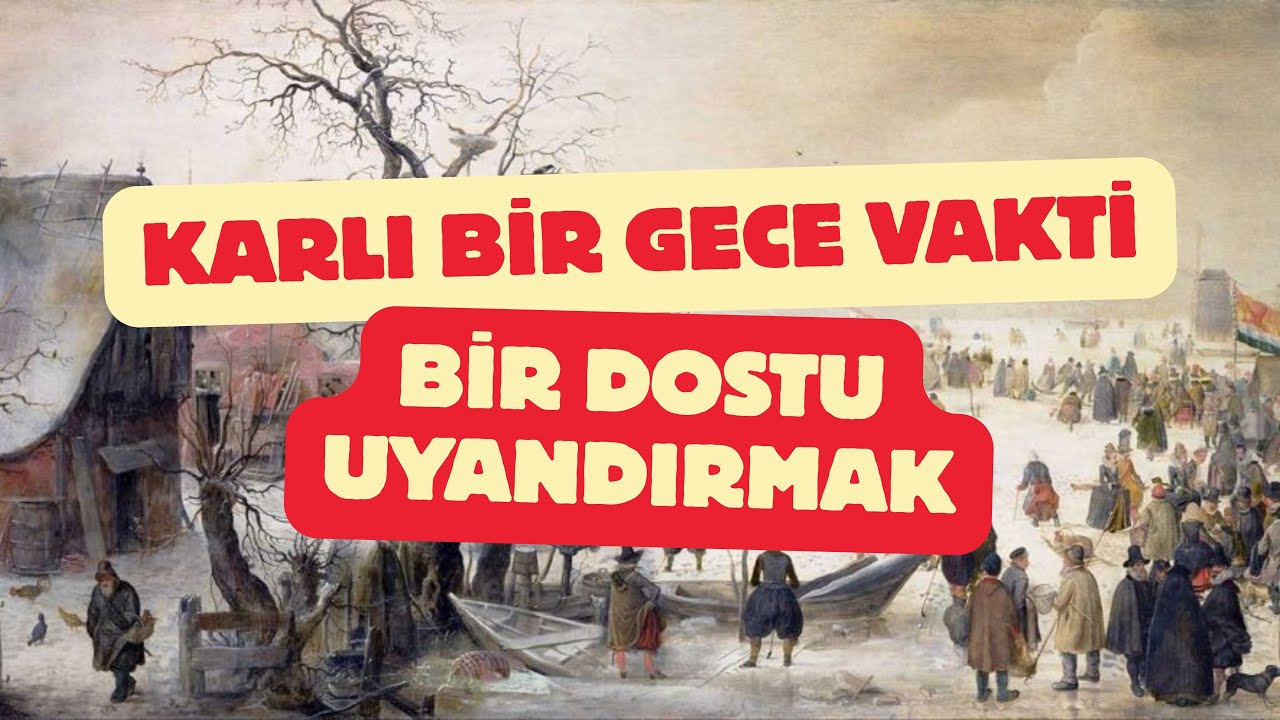 Karlı Bir Gece Vakti Bir Dostu Uyandırmak | İsmet Özel | Kendi Sesinden Şiirler | 1972