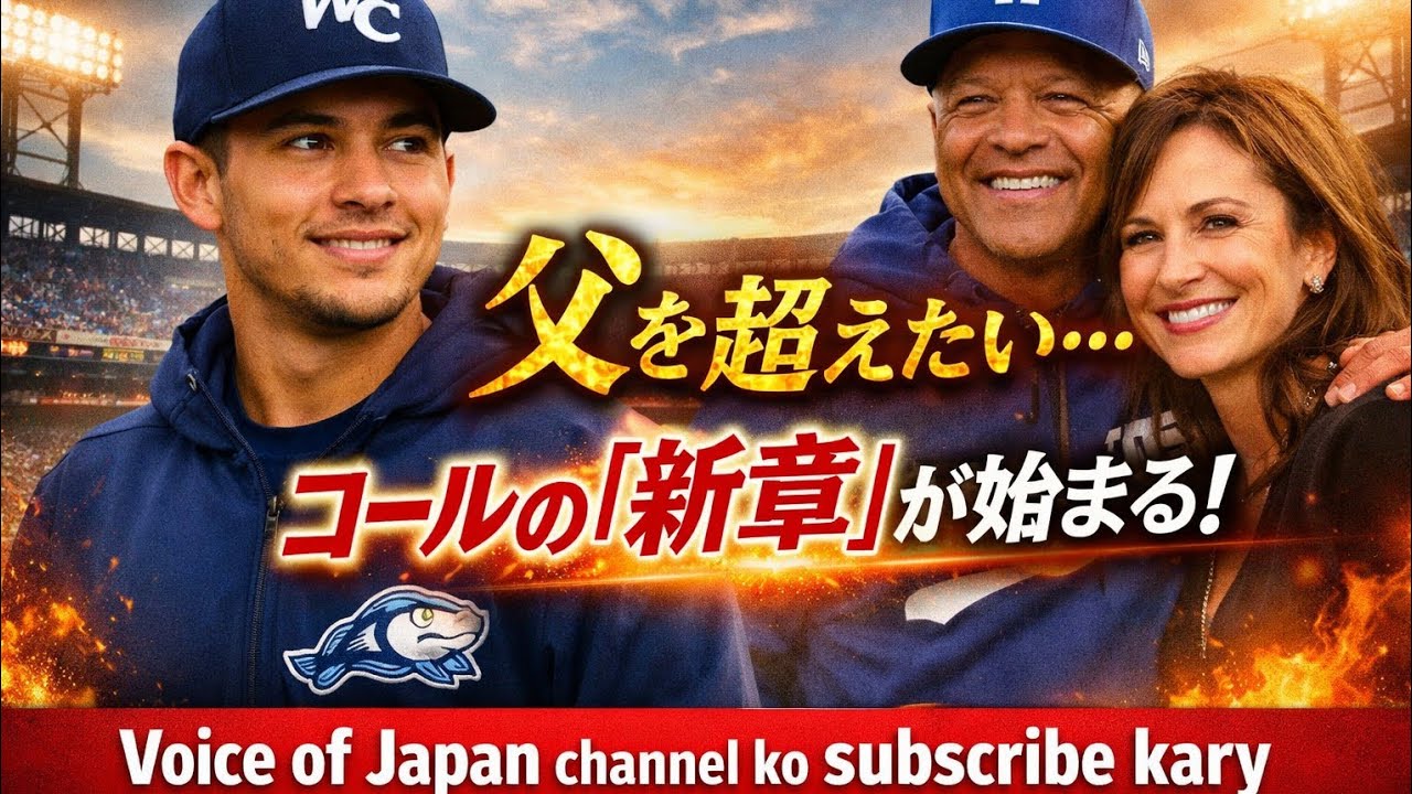 「父は名将デーブ・ロバーツ…息子コールの“野球人生第2章”が始まる✨」#コールロバーツ#デーブロバーツ#タイガース#ホワイトキャップス#MLB