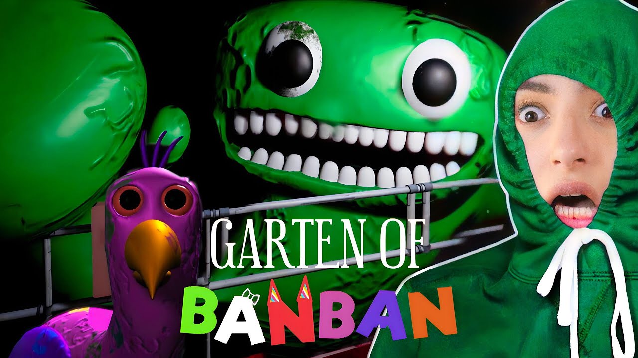Garten of Banban 1 😰😱 اكثر لعبة خوفتني بالعالم