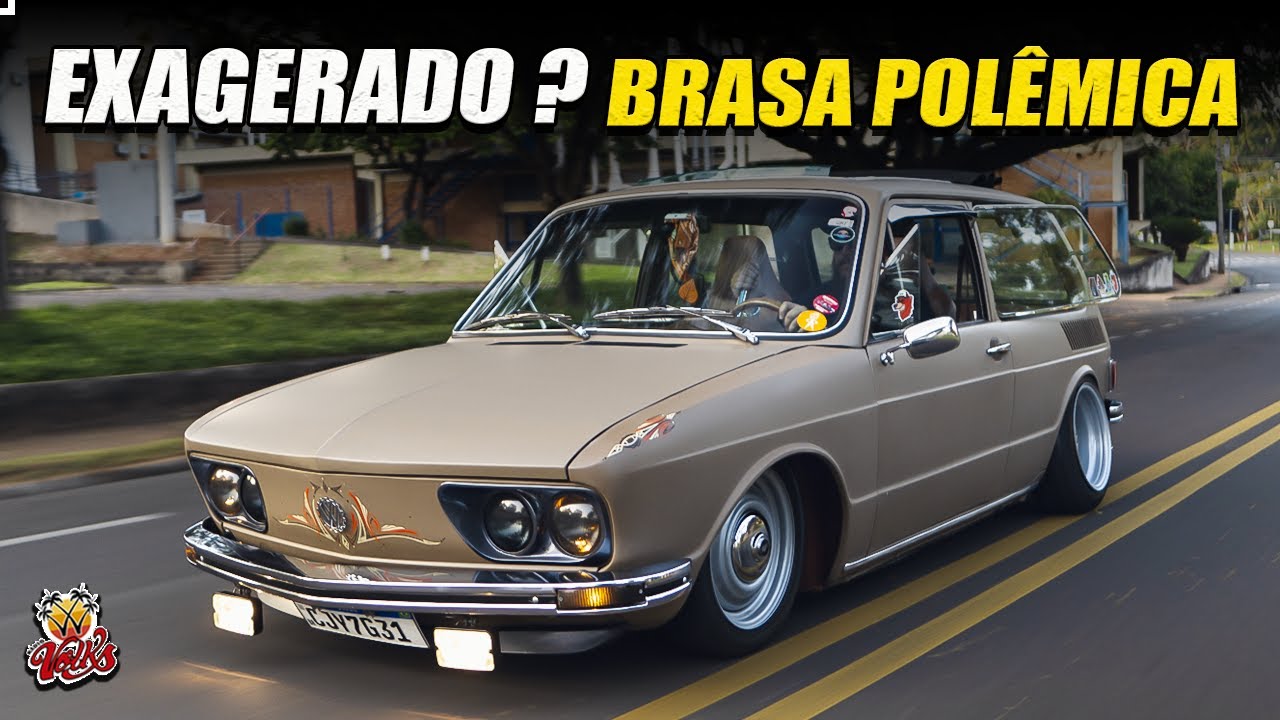 VW BRASÍLIA POLÊMICA, SERÁ QUE ELE EXAGEROU NA CUSTOMIZAÇÃO ?