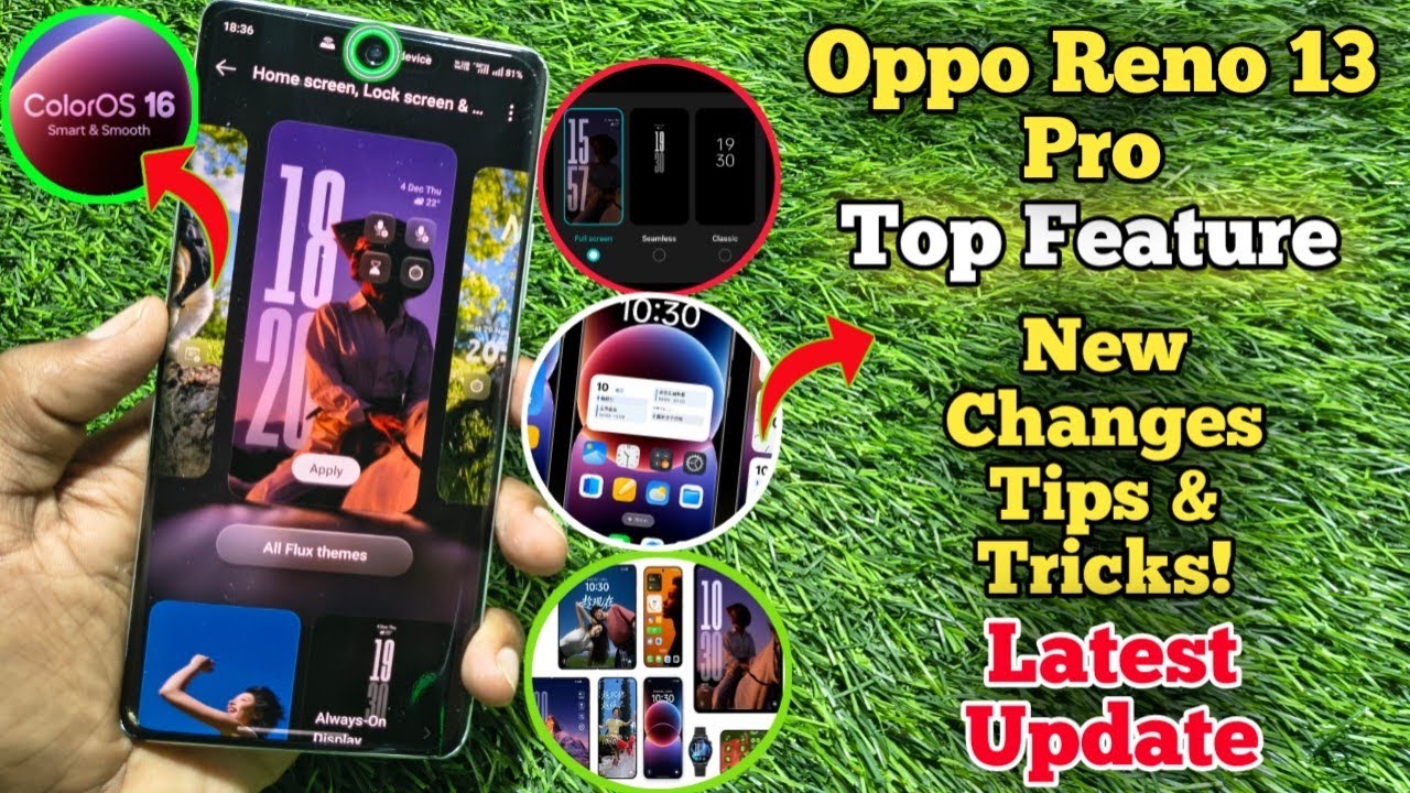 Oppo Reno 13 Pro Tips & Tricks After ColorOS 16 Update, ColorOS 16 New Features for Oppo Reno 13 Pro
