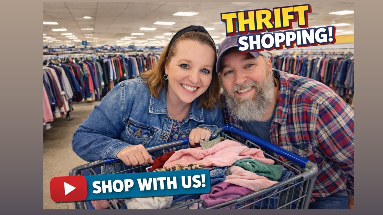 Thrifting to resell for profit