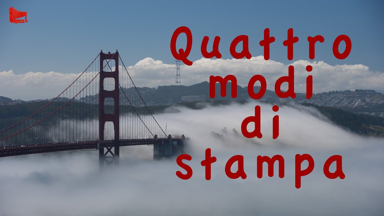 [52] Quattro modi di stampa