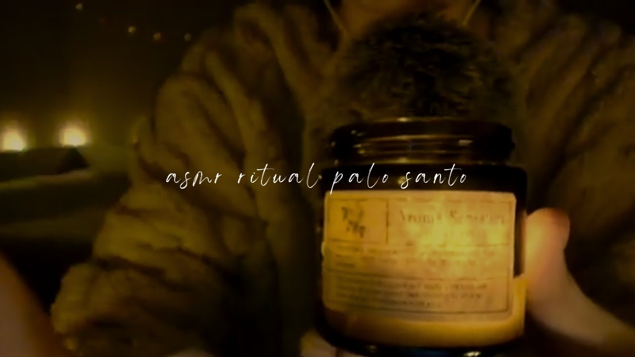 ASMR Te Limpio la Energía 🌿 Ritual Personal con Palo Santo