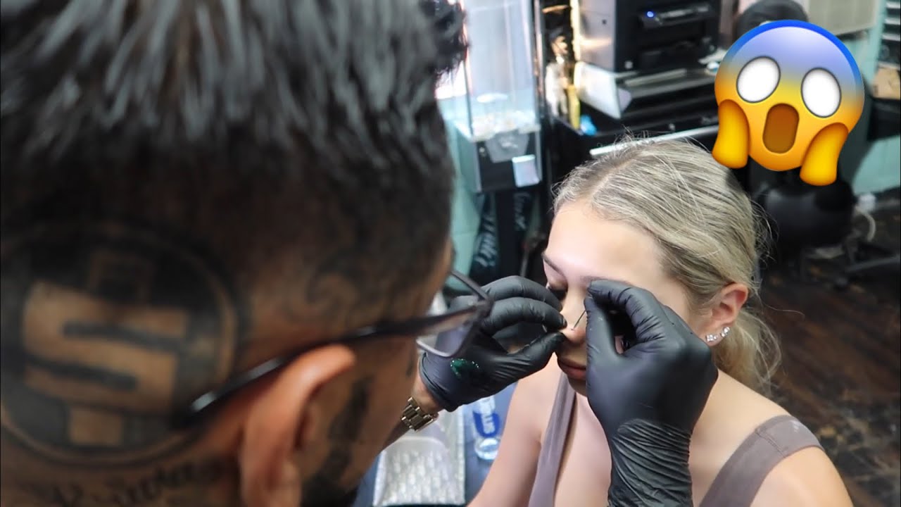 I Got My Nose Pierced!! *FINALLY*