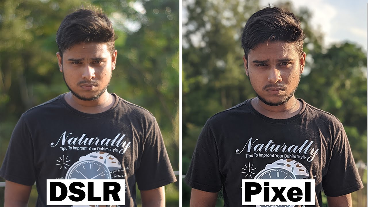 Pixel 4a Vs DSLR Camera Photo Test