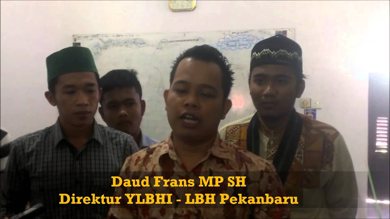 Jumpa Pers LBH Pekanbaru
