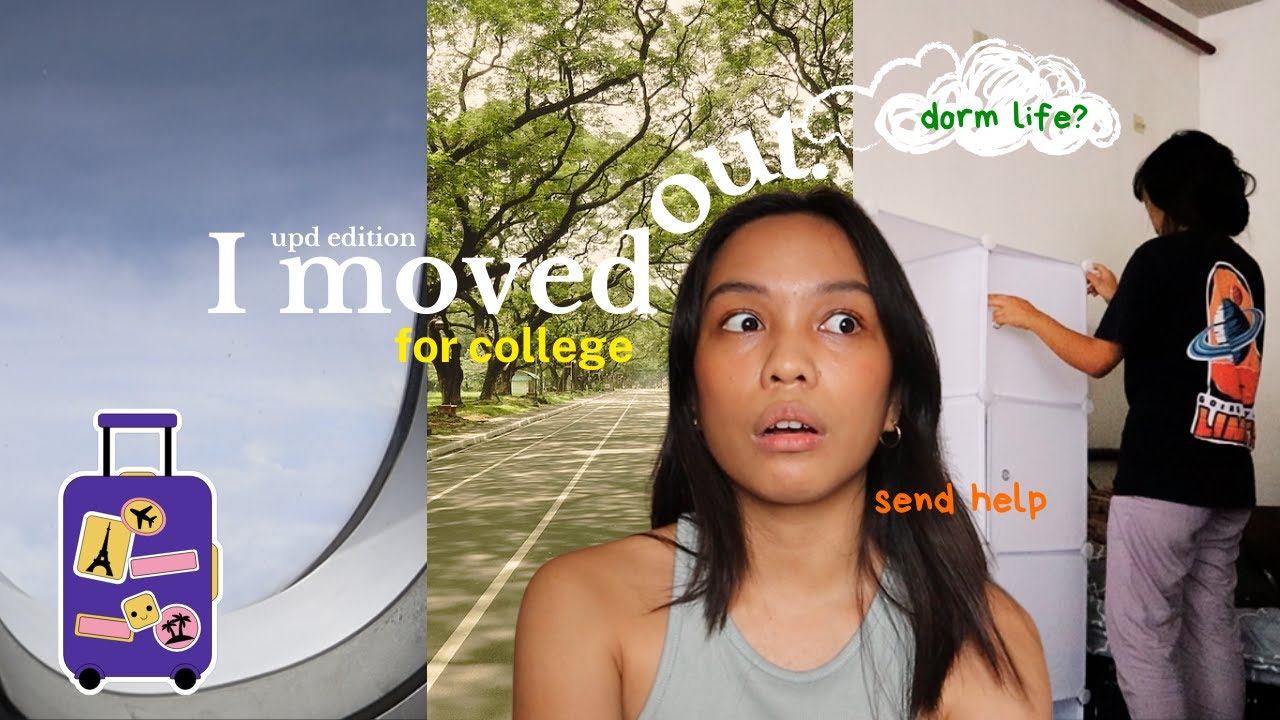 Leaving home and moving to UP Diliman: Last few trips b4 school, fwa 2022, dorm life.