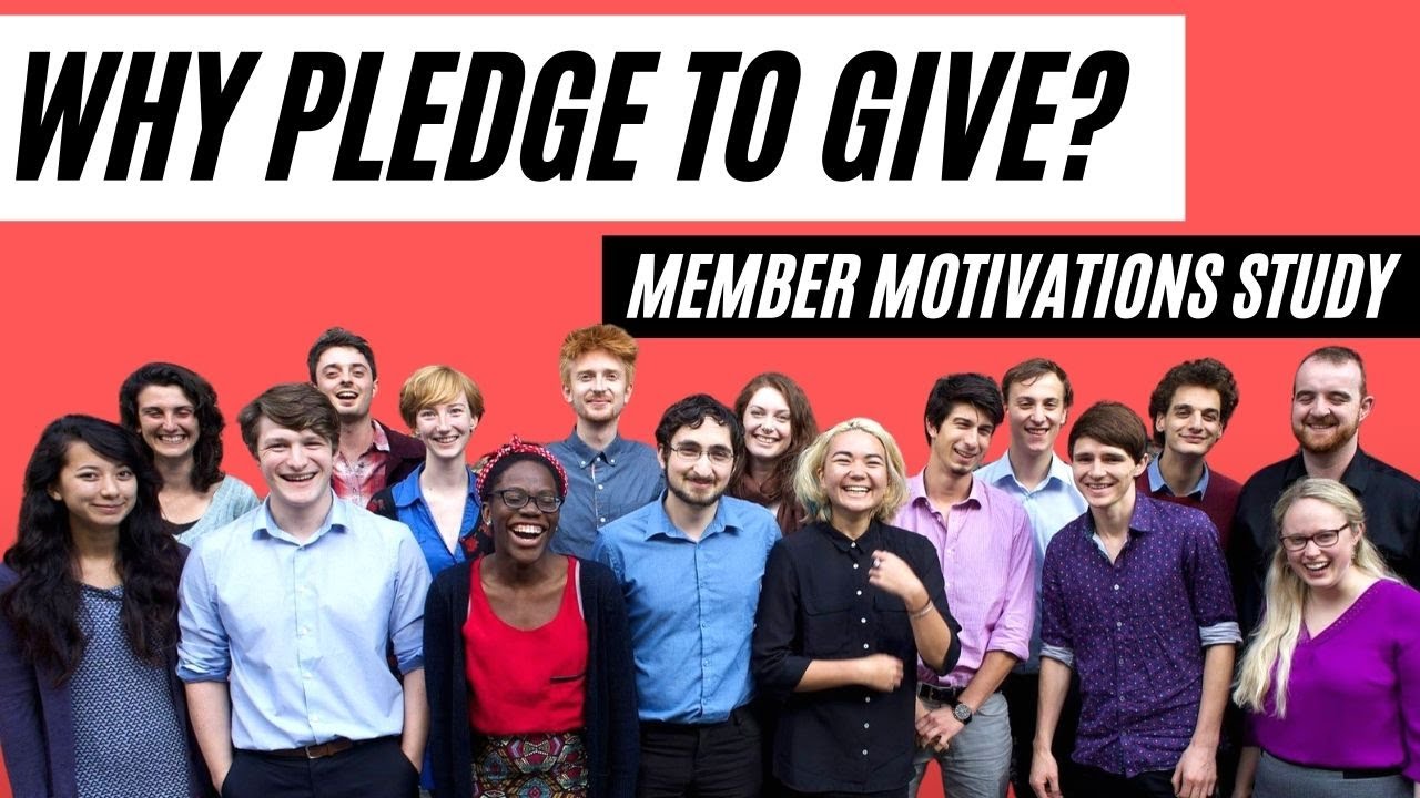 Why people pledged to give 10% of their income to effective charities