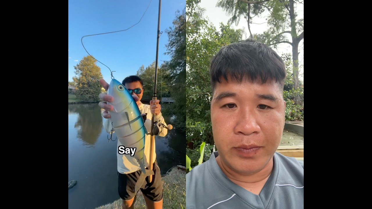 giant fishing bait #bait #fishing #collab #videoshort #viralvideo #phukingkong