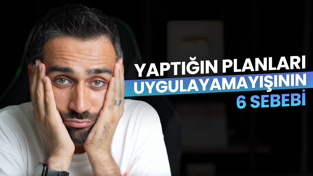 Plan-Program Yapıyorum Ama Uygulayamıyorum😔 |6 Sebep/6 Çözüm|
