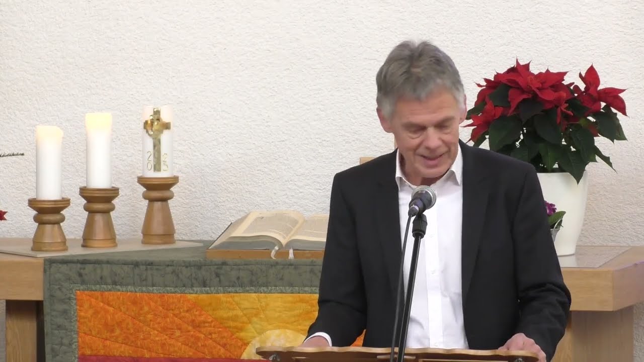 Predigt vom 11. Januar 2026