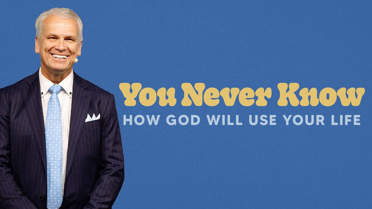 You Never Know How God Will Use Your Life