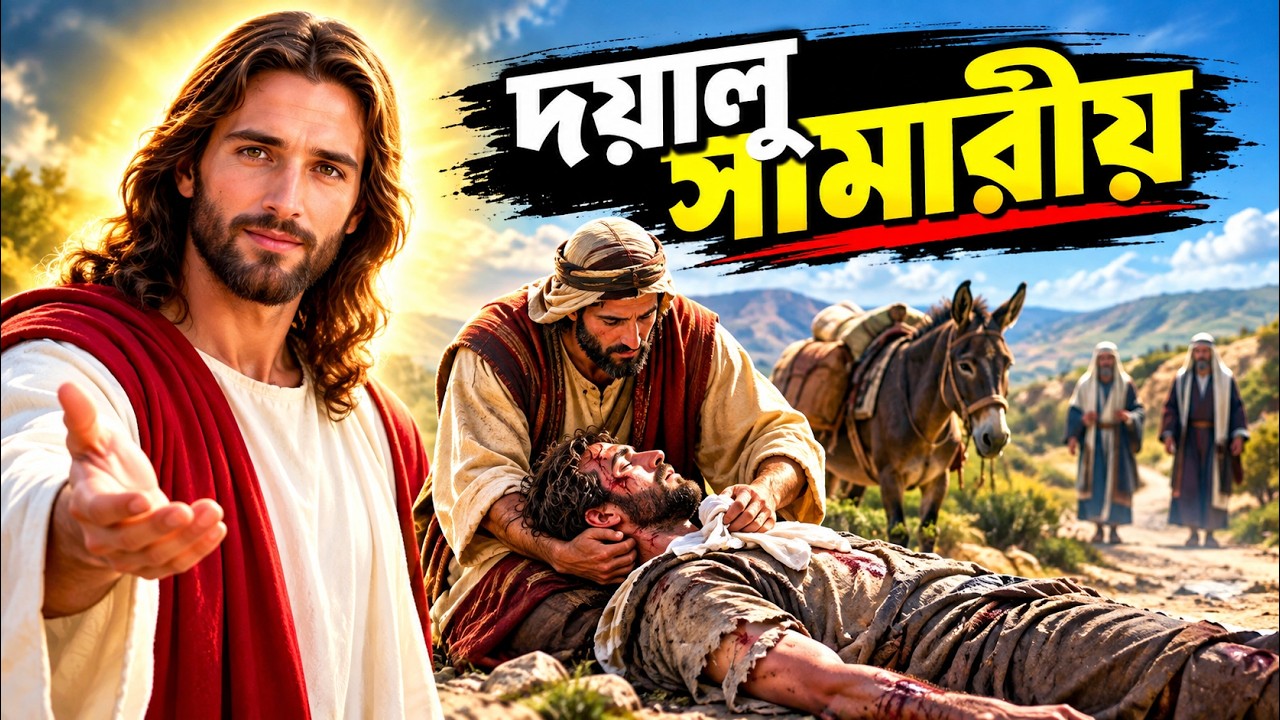 A Good Samaritan || দয়ালু সামারীয় উপমা কাহিনী