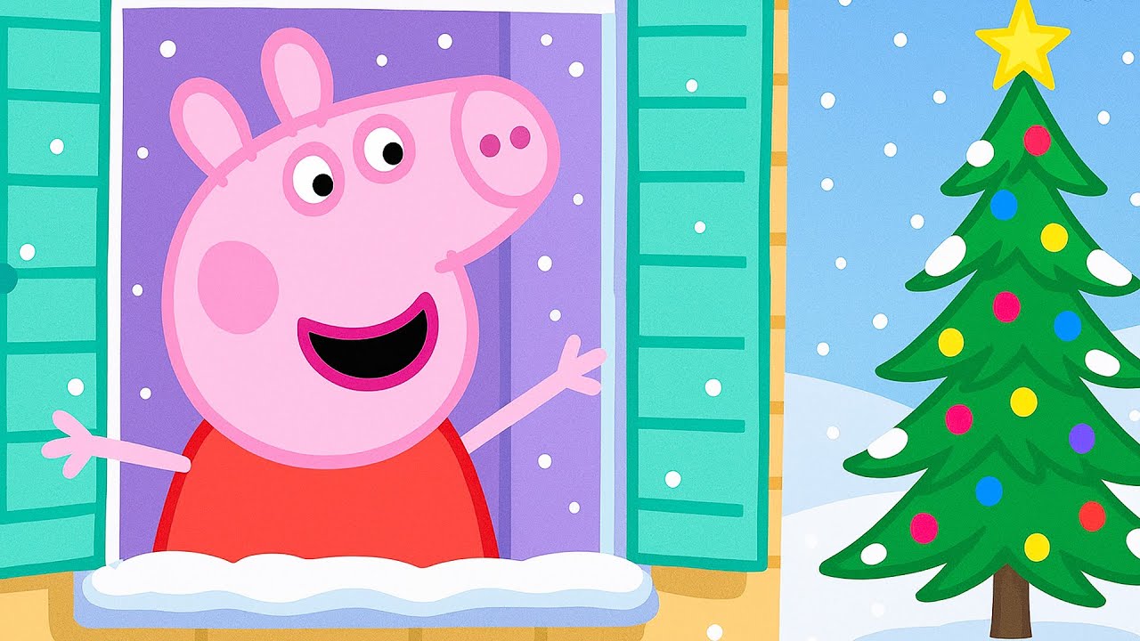 Christmas Is Here 🎄✨ | Peppa Pig Christmas | Peppa Pig Funny Animation