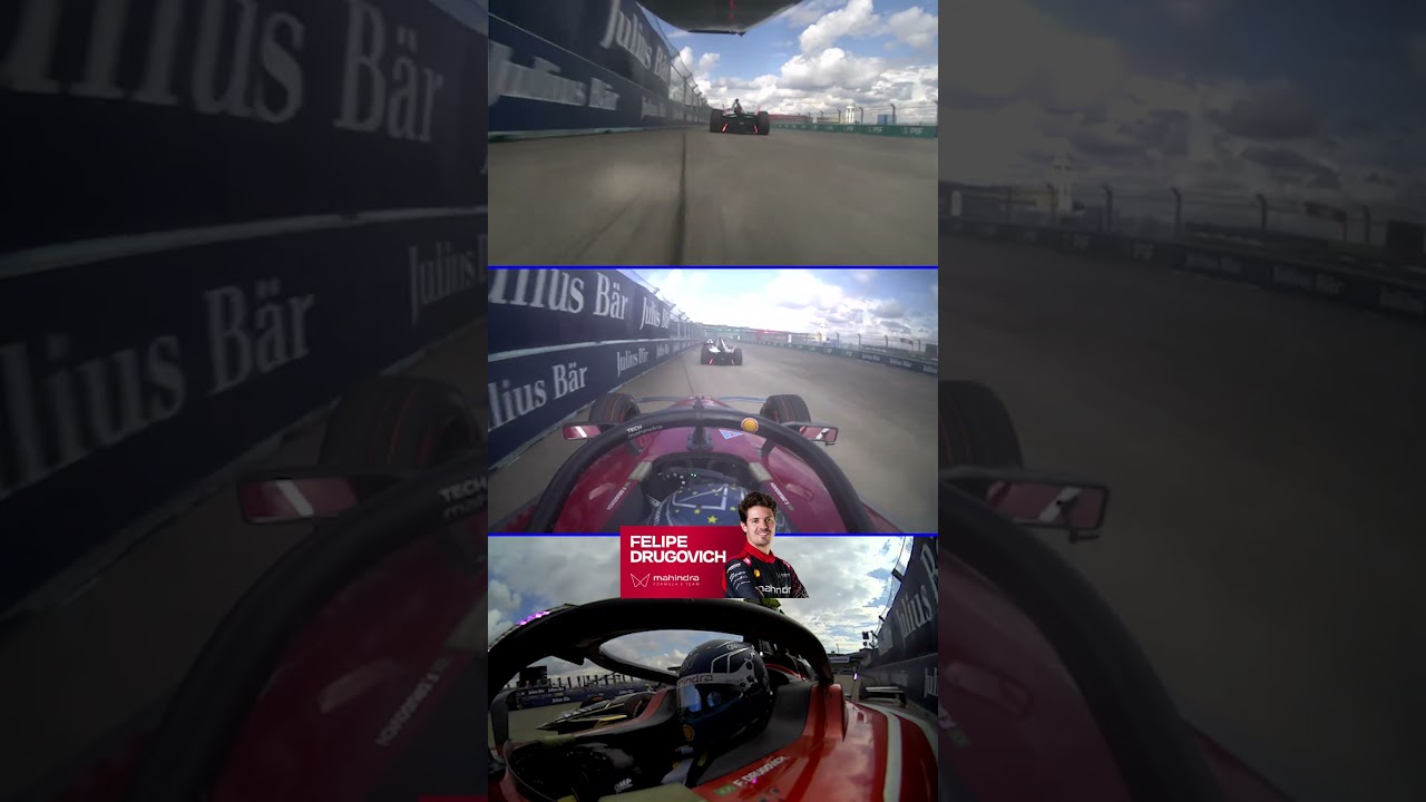 Felipe Drugovich has some skills 💪 | #FormulaE #Shorts