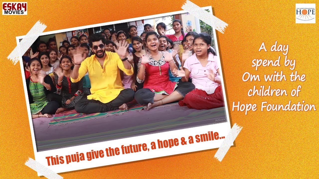 This Puja give the future, a hope & a smile | An initiative by Eskay Movies | Hope Foundation
