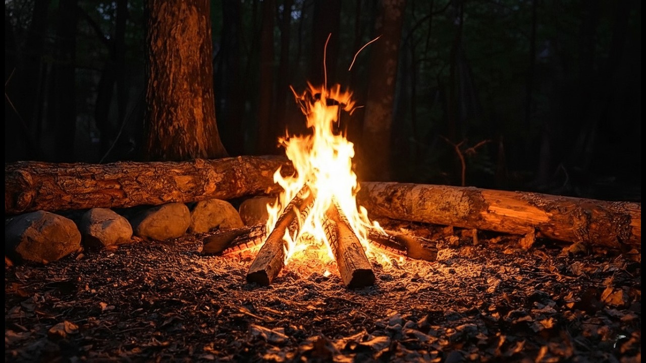 🔥 Cozy Fireplace Ambience | 8 Hours of Deep Sleep & Relaxation