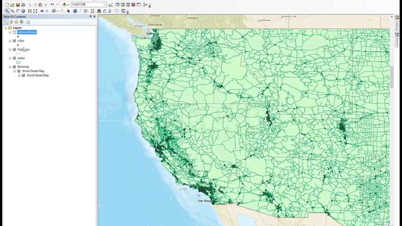 ArcMap 10.8 Basics for beginners | ArcGIS Mastery