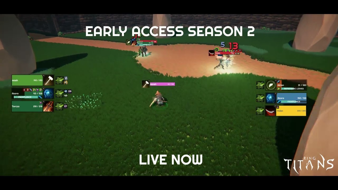 Ring of Titans Season 2 Live Now!