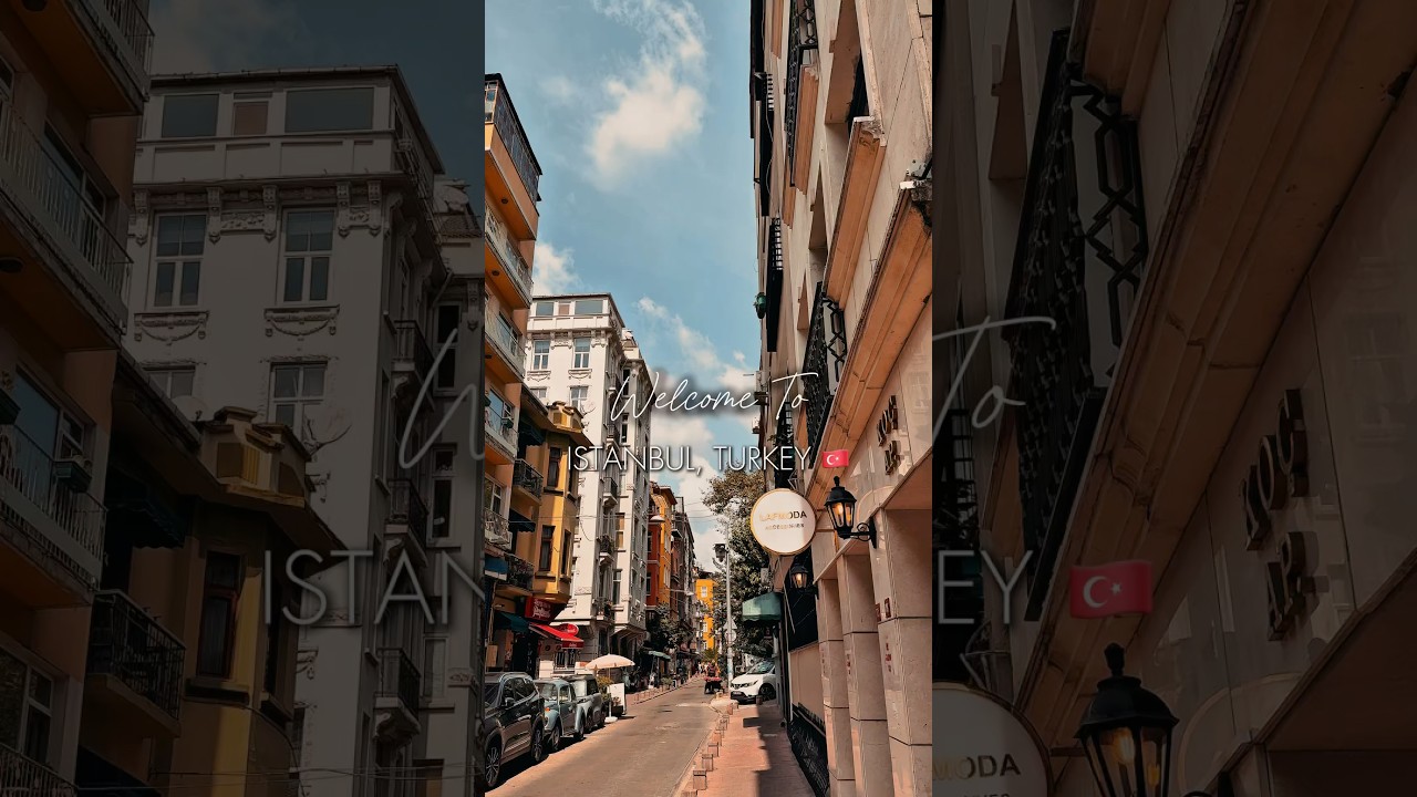 Welcome To Istanbul, Turkey 🇹🇷 #reels #travel #parislife #paristravelvlog #jesuisparis #istanbul