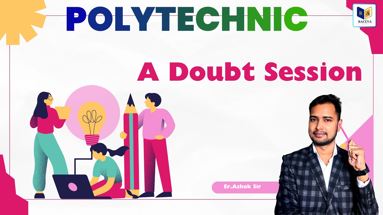 Polytechnic Doubt Session 2026 🔥 | Er Ashok Sir Live Q&A | JEECUP Preparation Strategy